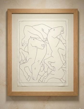Dessin moderne XXème 