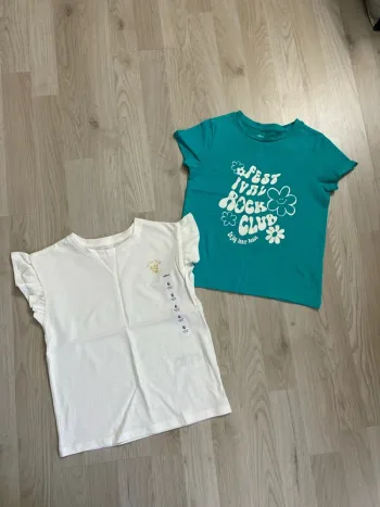 Lot de 2 t-shirts à manches courtes Gemo Taille 6 ans