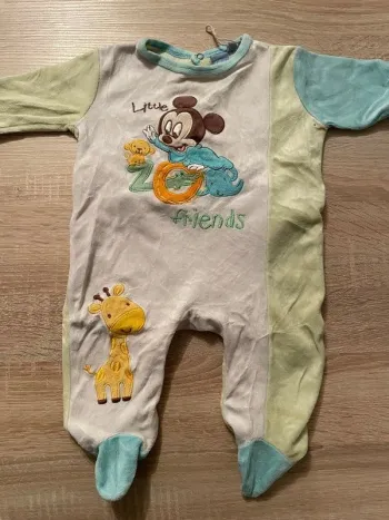 Lot de Pyjama velours DISNEY 6 mois