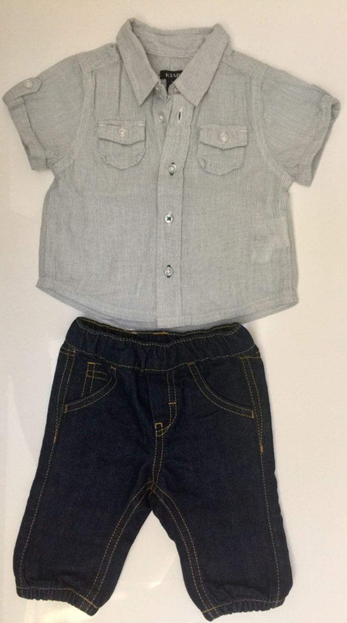 Chemise + jeans