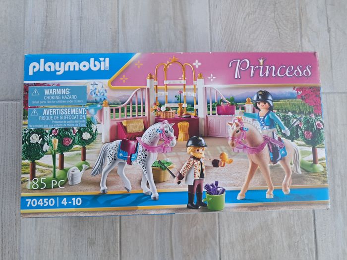 Playmobil 70450 princess Princesse avec chevaux et instructeur - photo numéro 2