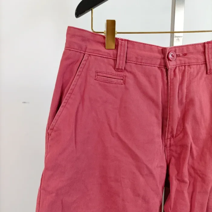 Short chino rose framboise In Extenso T32 (équiv. 40 EU), 100% coton, poches italiennes A866 - photo numéro 3