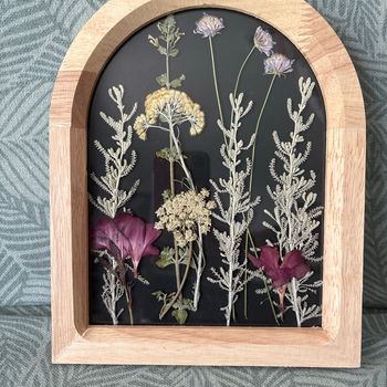 Cadre fleurs séchées