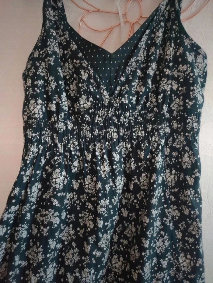 Magnifique Robe à fleurs avec doublure en coton taille 38 - photo numéro 3