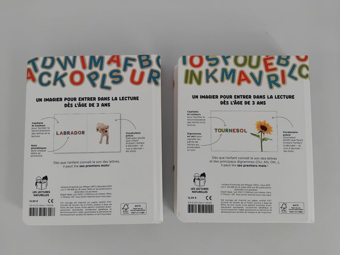 MON IMAGIER NIVEAU 1 ET 2 Apprentissage Lecture - photo numéro 10