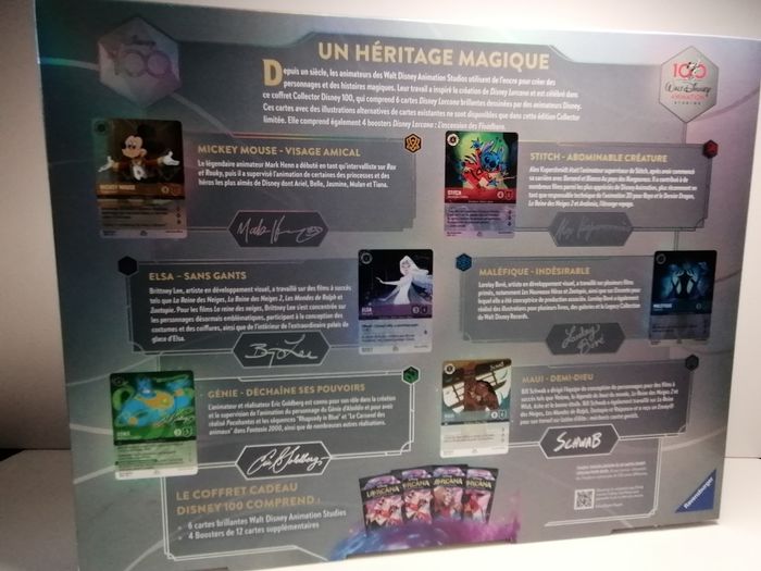 Coffret Cadeau Lorcana Chapitre 2 Disney100 L'ascension Des Floodborn - Neuf Scellé - photo numéro 4