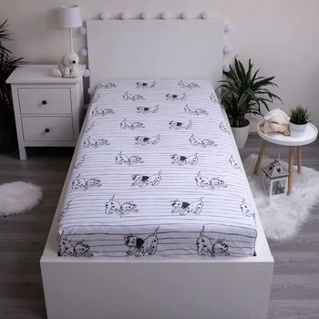Drap housse 1 personne - Dalmatien