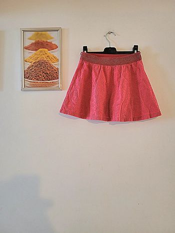 Jupe fuchsia en tbe "JBC" taille 7 ans