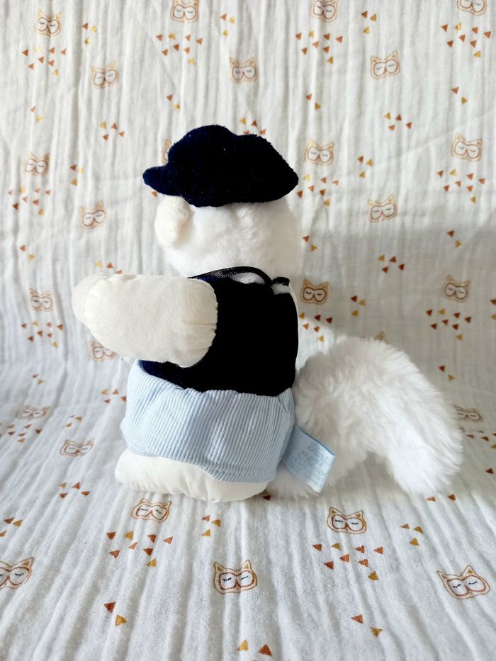 Peluche doudou écureuil Tartine et Chocolat - photo numéro 2