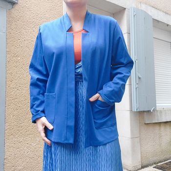Magnifique blazer neuf bleu