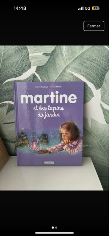 Livre Martine 