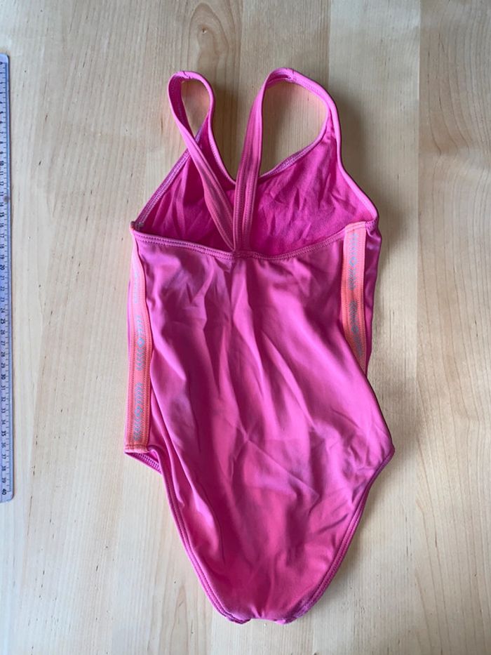 Maillot de bain rose 1 pièce fille décathlon 7 8 ans - photo numéro 2