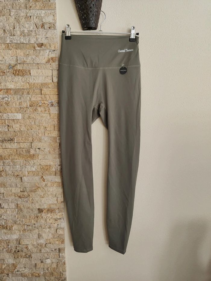 Legging kaki Chantal Thomass