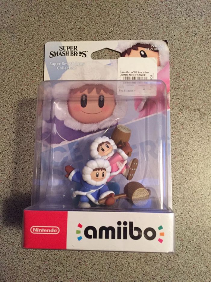 Figurine Nintendo amiibo Super Smash Bros ice climbers numéro 68 - photo numéro 8