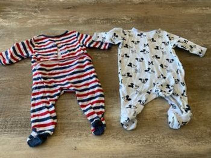 Lot pyjamas 3 mois bébé unisexe garçon ou fille - photo numéro 3