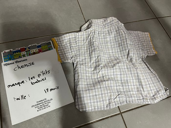 Chemise garçon 18 mois - photo numéro 2
