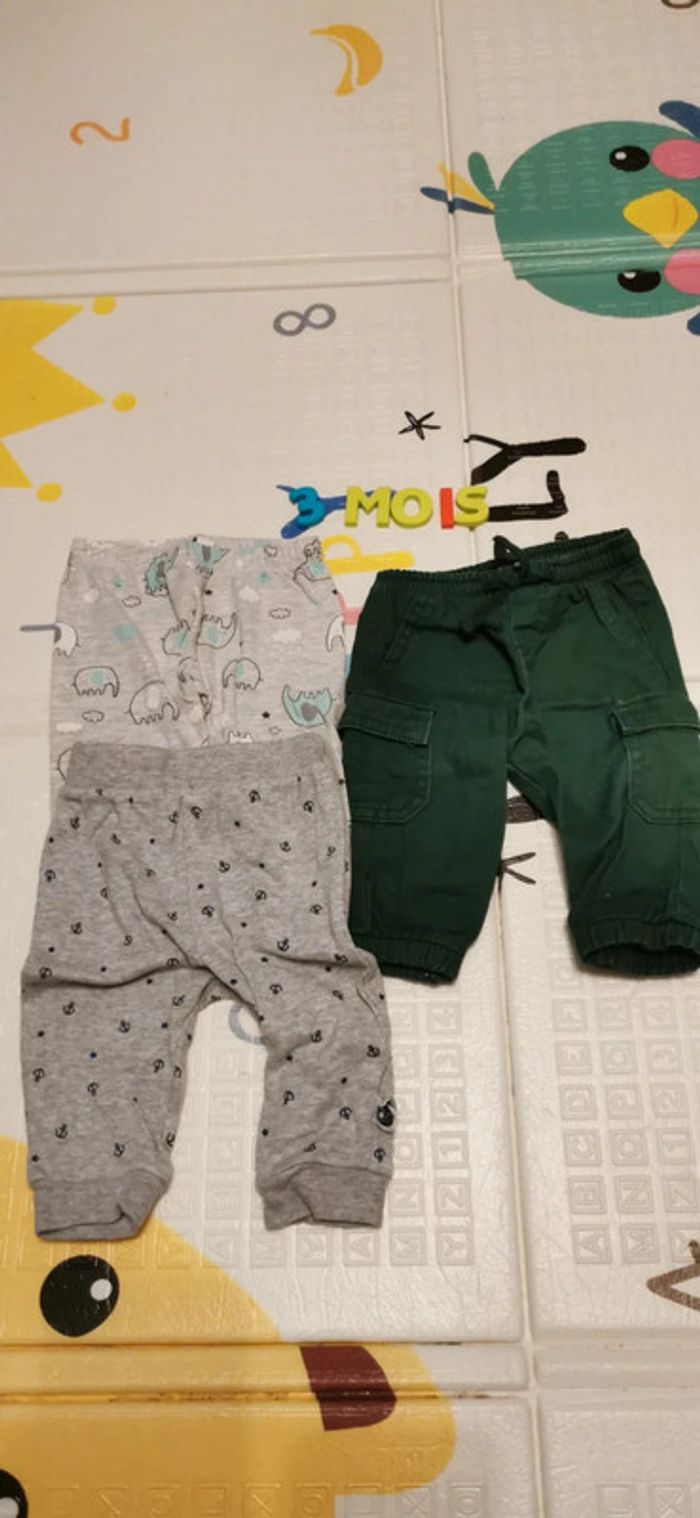 Lot 3 pantalons