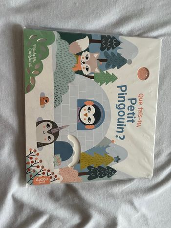 Livre que fais tu petit pingouin 