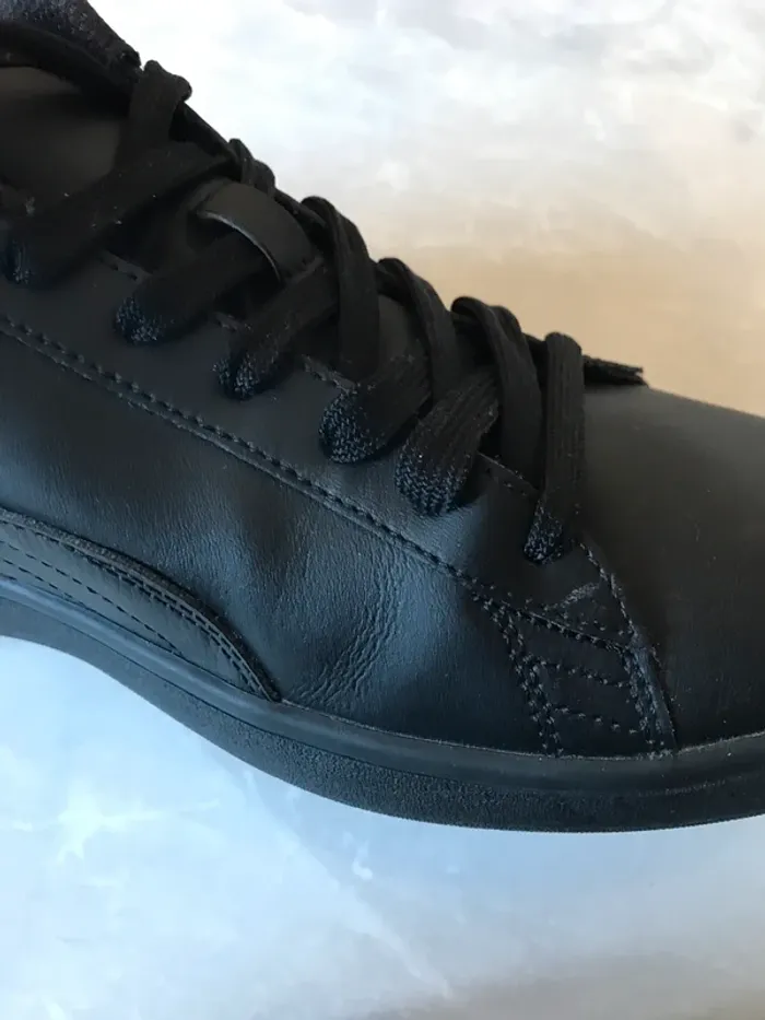 Baskets homme puma pointure 45 Smash V2 L noir portés un fois - photo numéro 6