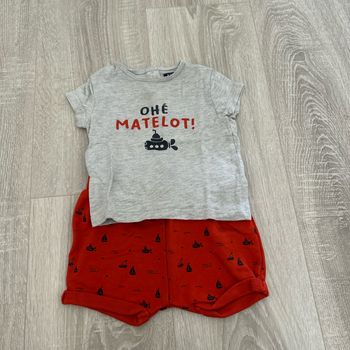Ensemble garçon 6 mois