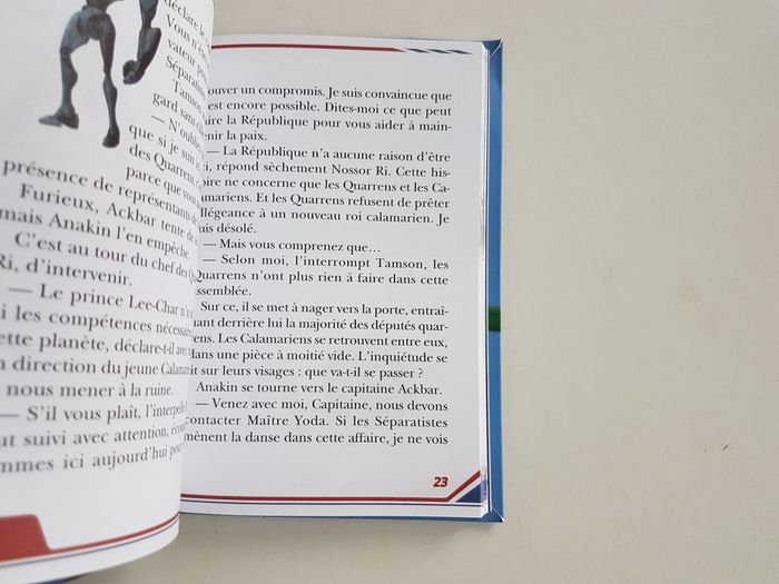 Livre Star Wars The Clone Wars La Guerre Aquatique La Bibliothèque Verte 17 - photo numéro 3