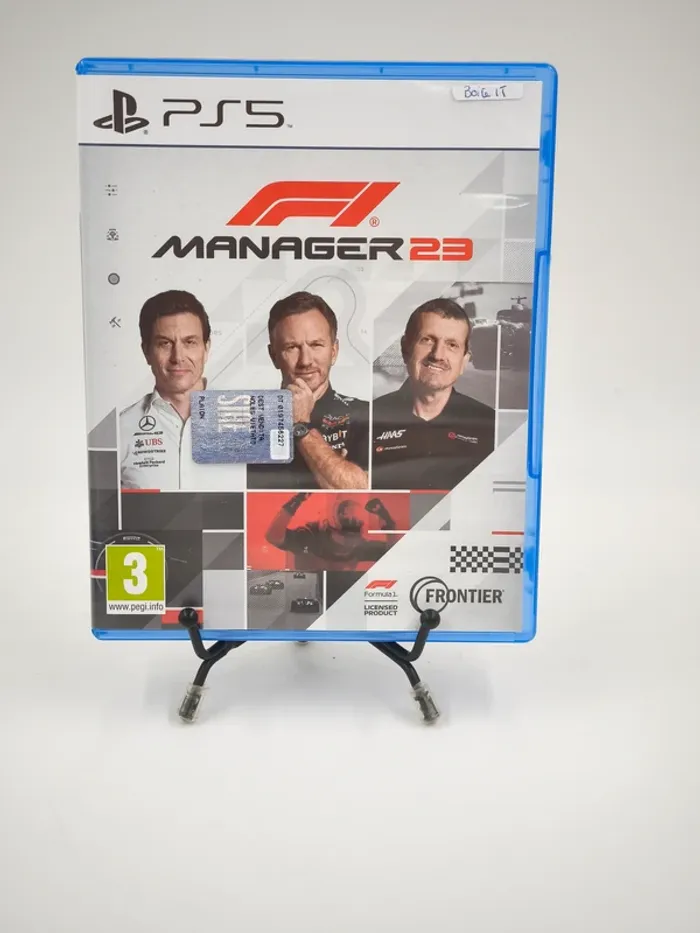 Jeu Playstation 5 F1 Manager 23 en boite, sans notices (boite IT)