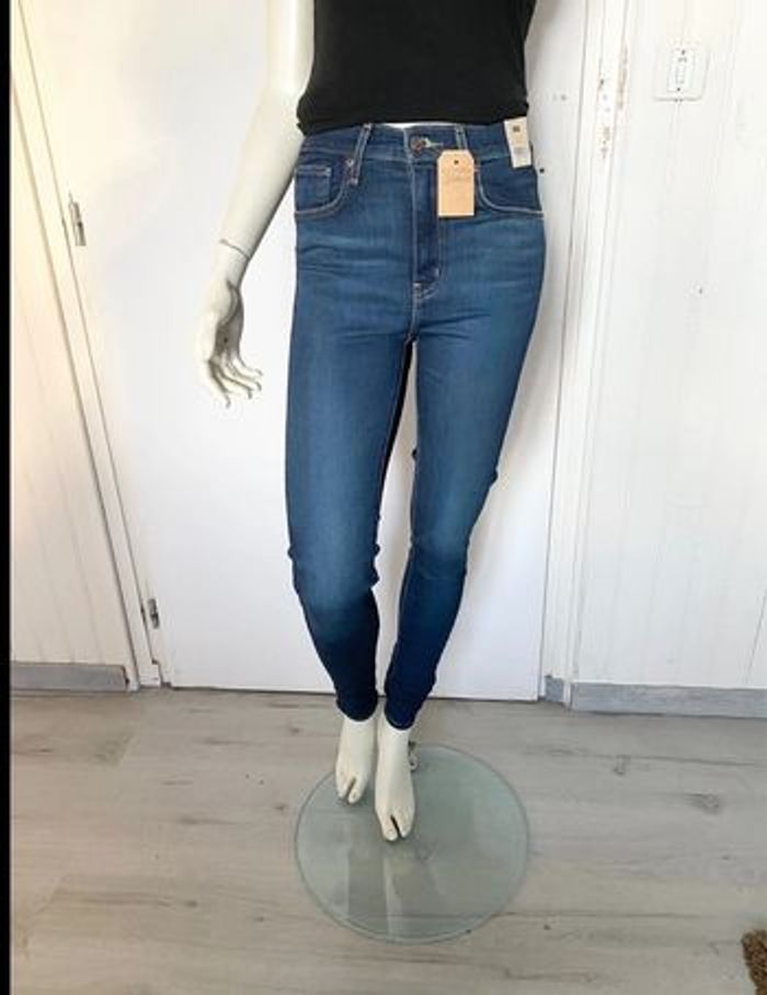 Jean Levi’s Mile High Super Skinny – Taille 27/32 – Bleu moyen – Neuf avec étiquette - photo numéro 4