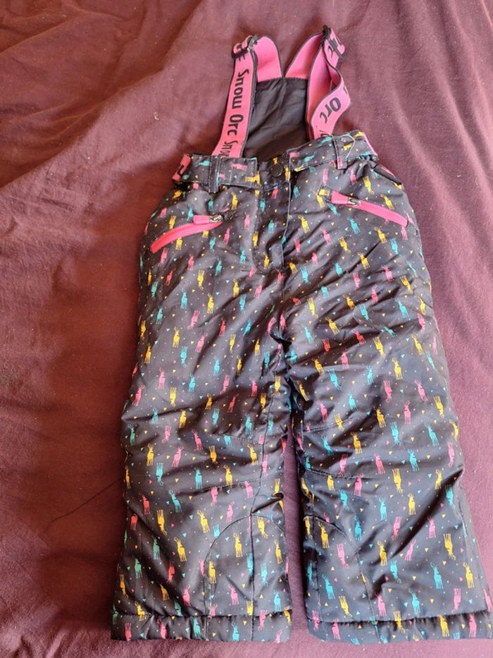 Ensemble pantalon veste de ski et chapka - photo numéro 2