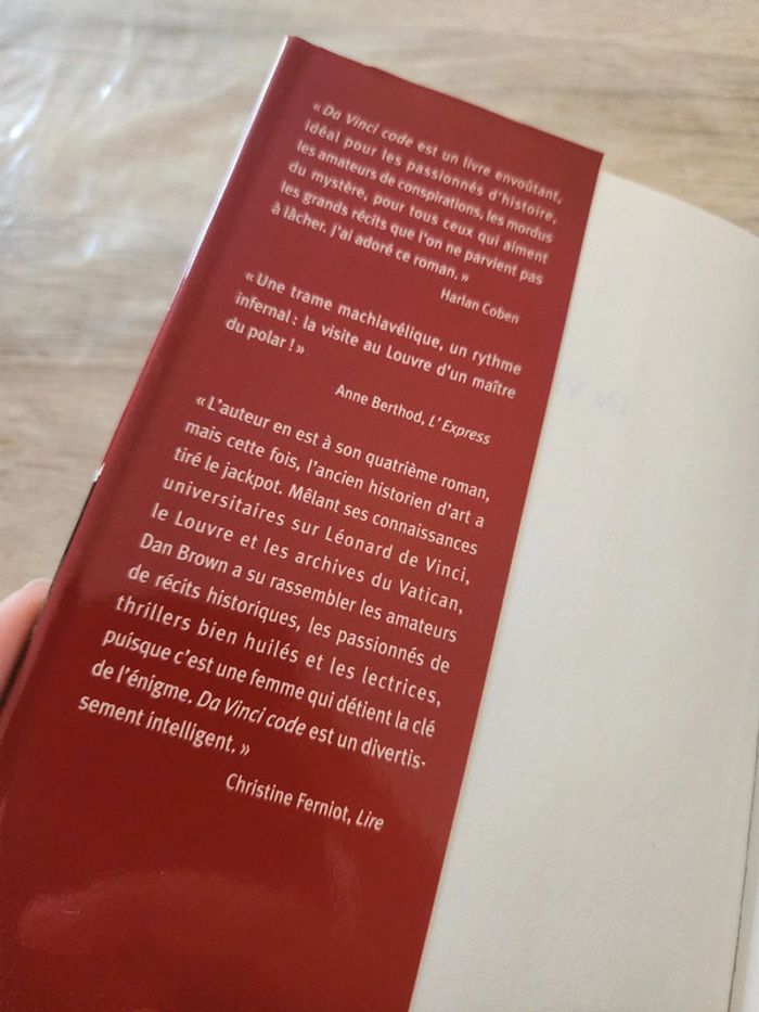 Livre broché "Da Vinci code" de Dan Brown - photo numéro 7
