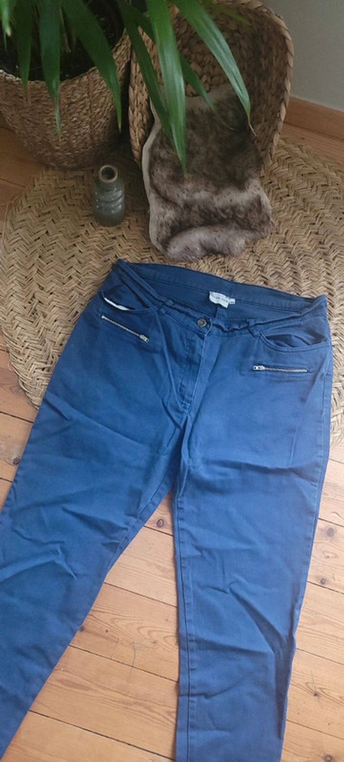 Jeans bleu Trend One Taille 44 - photo numéro 3