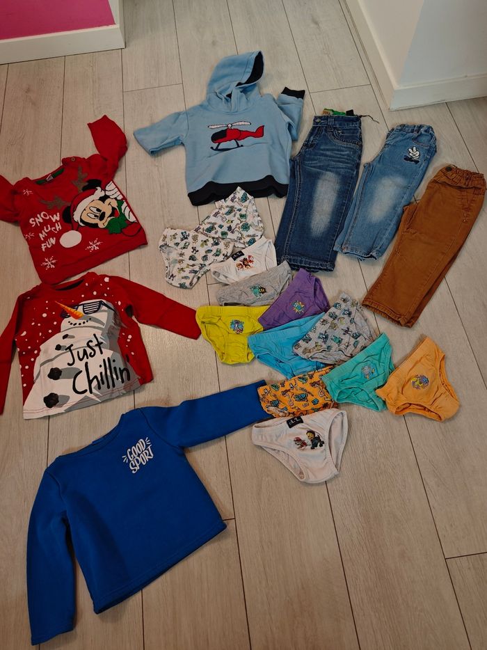 Lot vêtement garçon