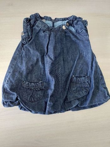 Robe en jean fille 6mois