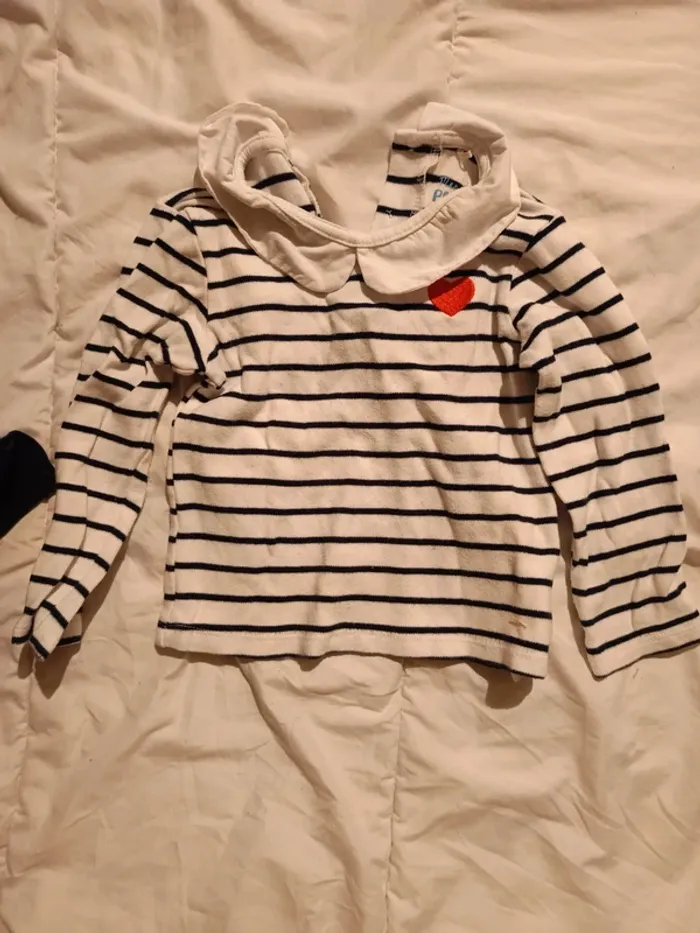 2 t-shirt manches longues 24 mois - photo numéro 3