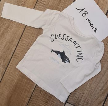 Tee-shirt manches longues garçon