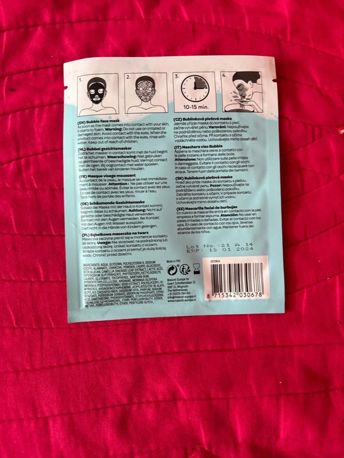 Masque pour visage - photo numéro 2