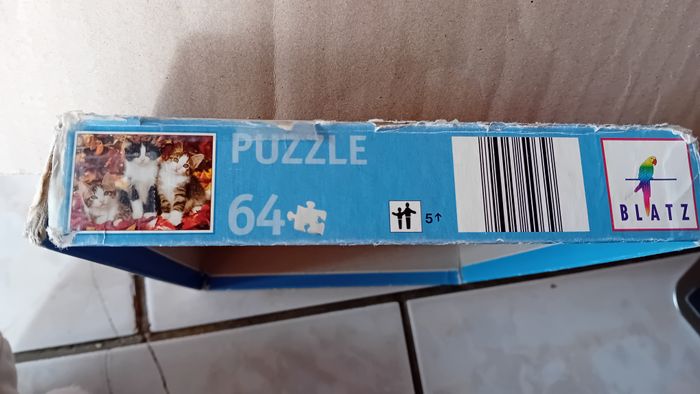 Puzzle 64 pièces chats - photo numéro 3