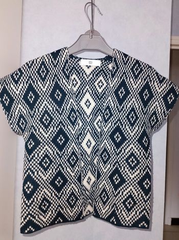 Gilet manche courte, La Redoute, 4ans