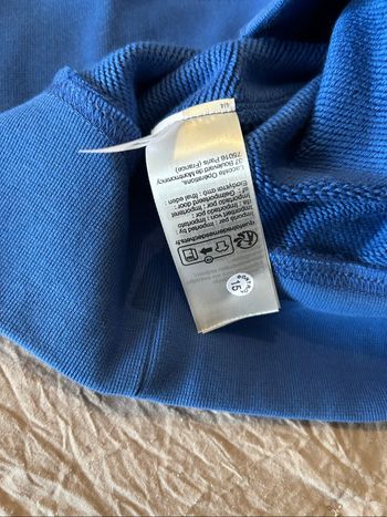 Sweat-shirt Lacoste bleu – Taille L9 – Neuf avec étiquette