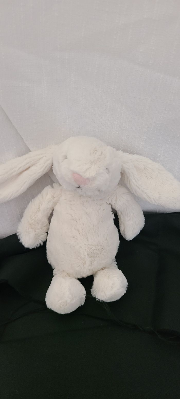 Jellycat - Peluche Lapin Crème Bashfuls - photo numéro 2