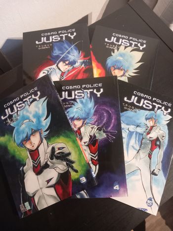 Manga intégrale blackbox cosmo police justy 1 à 5