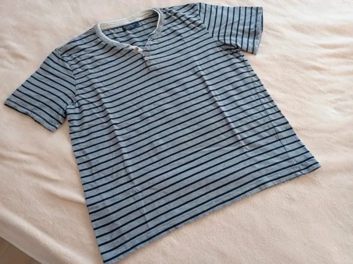 T-shirt rayé, AT Company 3XL - photo numéro 2