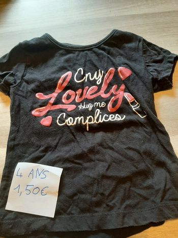 T-shirt 4ans