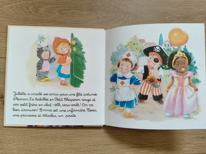 Livre Juliette se deguise éditions Lito