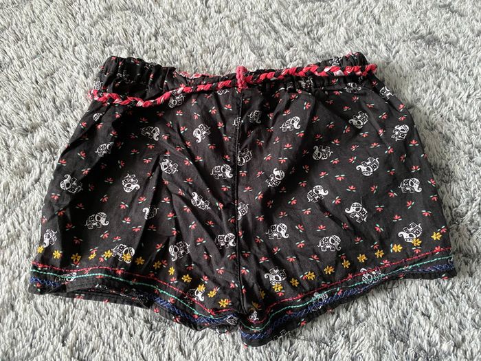 Short fluide Sergent Major motifs éléphants - 18 mois - photo numéro 5