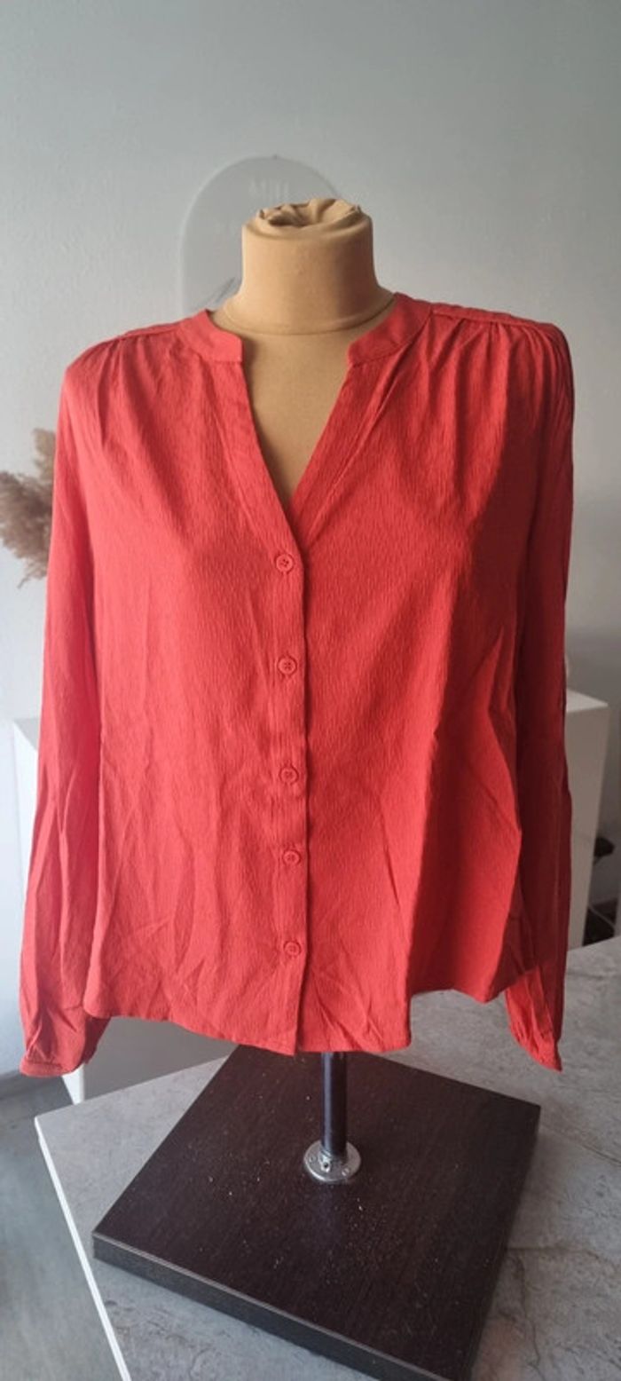 Chemisier/Blouse - Un brin de vert - Terracotta