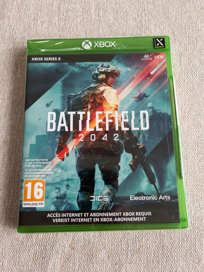 Jeu Xbox séries x battlefield 2042
