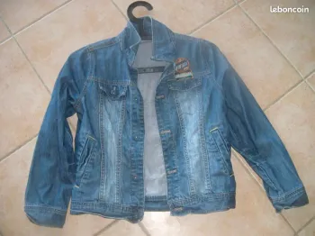 blouson en jeans pour garçon 10 ans