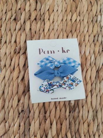 Lot 3 pinces tissus neuves