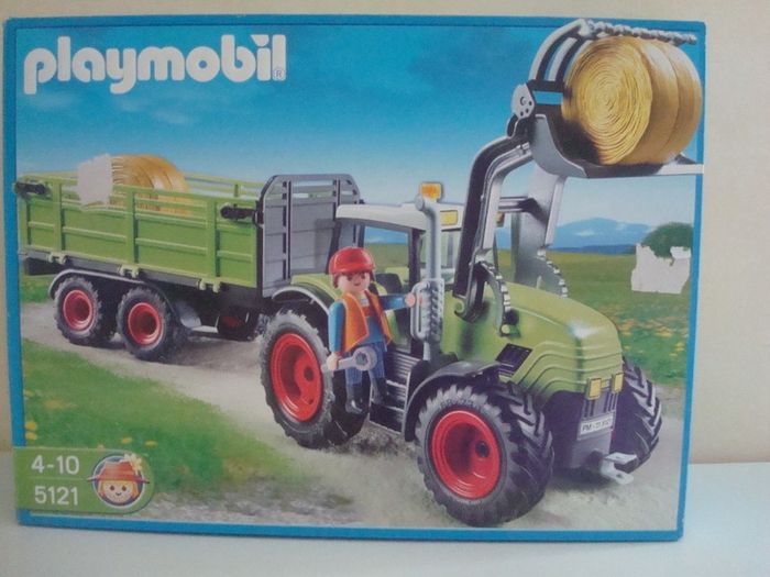 Tracteur + Remorque - PLAYMOBIL 5121