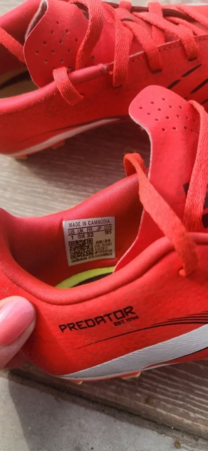 Chaussures de football predator - photo numéro 4